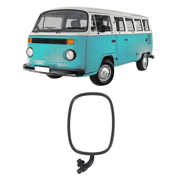 Espelho Retrovisor Plano Externo VW Kombi L/d