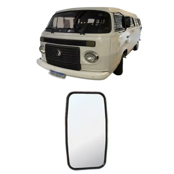 Espelho Retrovisor Plano Toyota Bandeirante VW Kombi