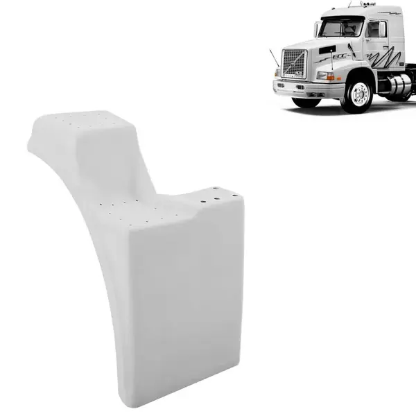 Estribo Cabine Em Fibra Para Caminhão Volvo EDC Lado Esquerdo