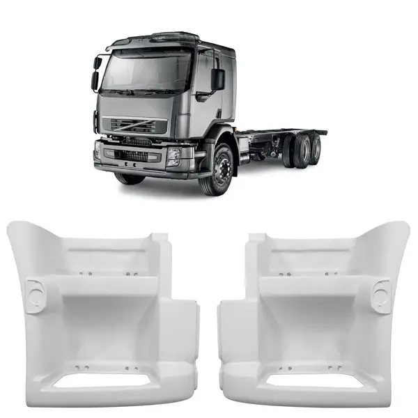 Estribo Caminhão Volvo VM c/ Furo Lanterna Par