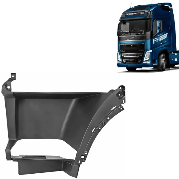 Estribo Superior Cabine para Caminhão Volvo FH após 2015 Lado Esquerdo