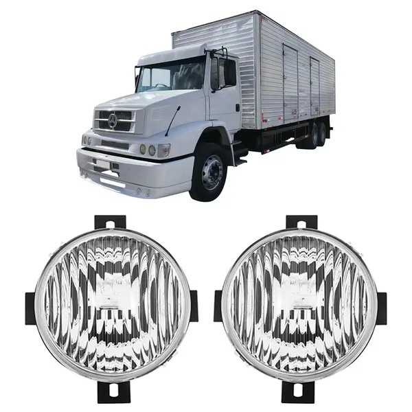 Farol Auxiliar Caminhão MB 1620 1938 Raiado Neblina - Iam - Par