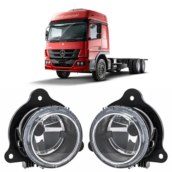 Farol Auxiliar Caminhão MB Atron Atego - Orgus - Par