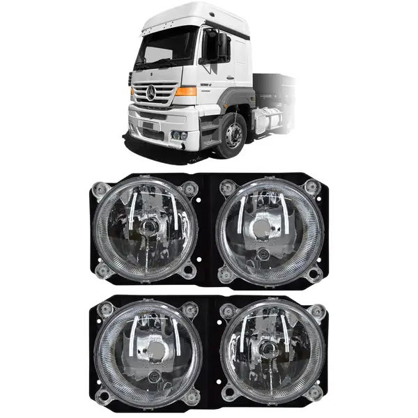 Farol Caminhão MB 1938S 1944S Cara Chata 1999 a 2006 Par