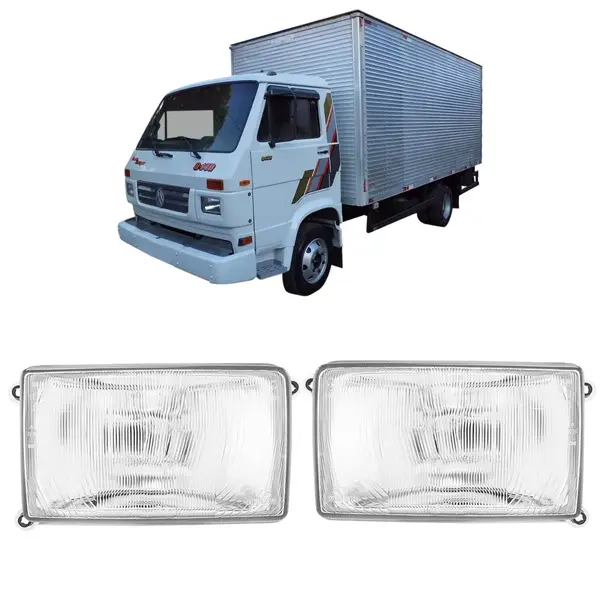 Farol Caminhão Volkswagen 1994 a 1999 Nino - Par