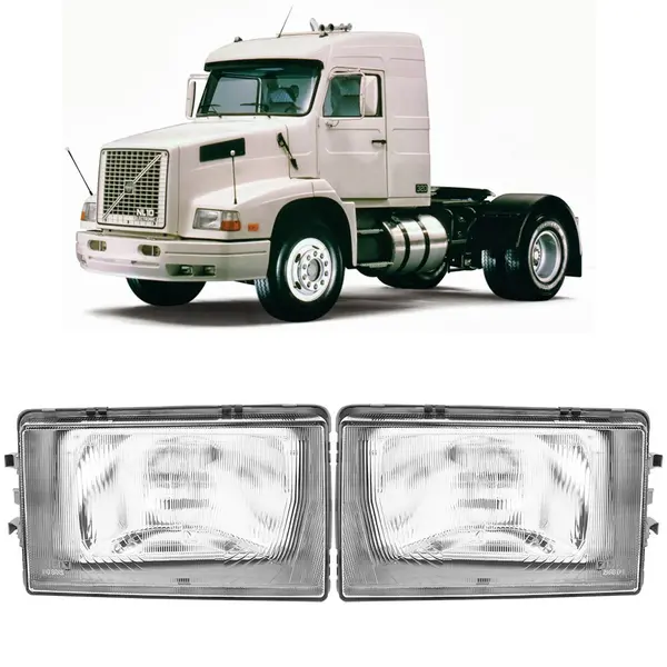Farol Caminhão Volvo EDC NL10 NL12 até ...1997 Par