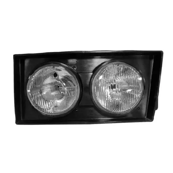 Farol Lado Esquerdo Moldura Preta Compatível Volkswagen Titan Worker