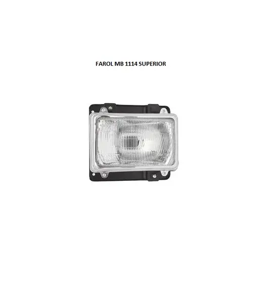 Farol MB 1313 1513 1114 1519 Superior Aro Cromado FTZ445
