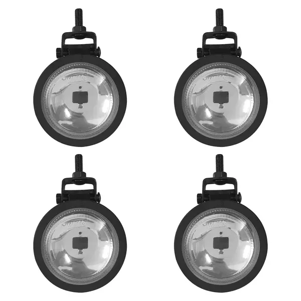 Farol Milha Auxiliar Parachoque e Spoiler Redondo Mini 4PÇS