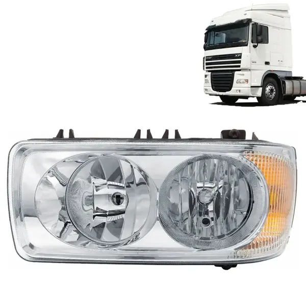 Farol Principal para Caminhão DAF XF / CF até 2019 Lado Esquerdo 1699300