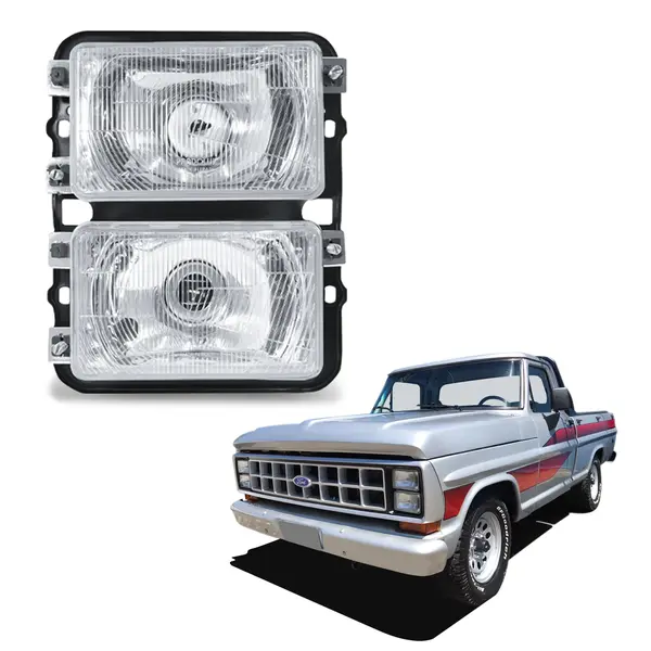 Farol Principal para Caminhão Pick Up F1000 F4000 85 92 L/d