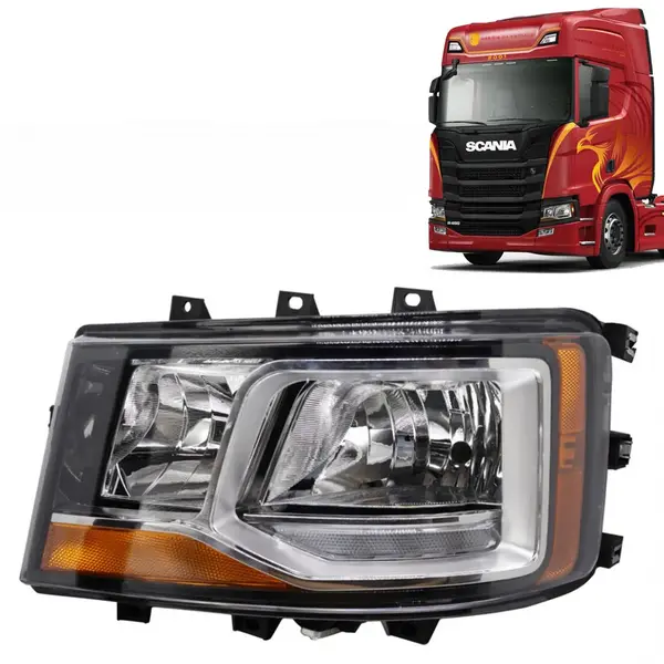 Farol Principal para Caminhão Scania NTG após 2020 Lado Esquerdo 2379889