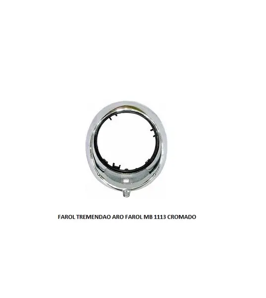 Farol Tremendao Aro Farol MB 1113 Cromado