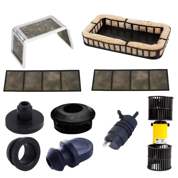 Filtro Palha Motor Bomba Scotch Resfriar S5 Rodoviário 12VT