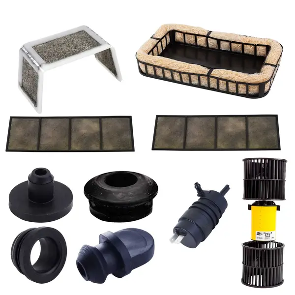 Filtro Palha Motor Bomba Scotch Resfriar S5 Rodoviário 24VT