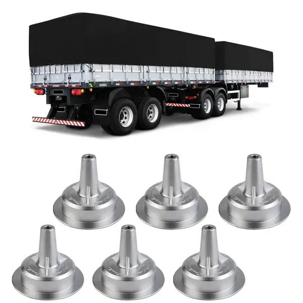 Flange Rodoar Roda Cubo Carreta Facchini Guerra Noma KIT C/6
