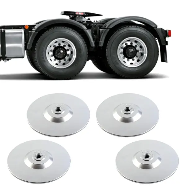 Flange Rodoar Roda Cubo Traçao Caminhão Universal 26CM (KIT c/ 4)