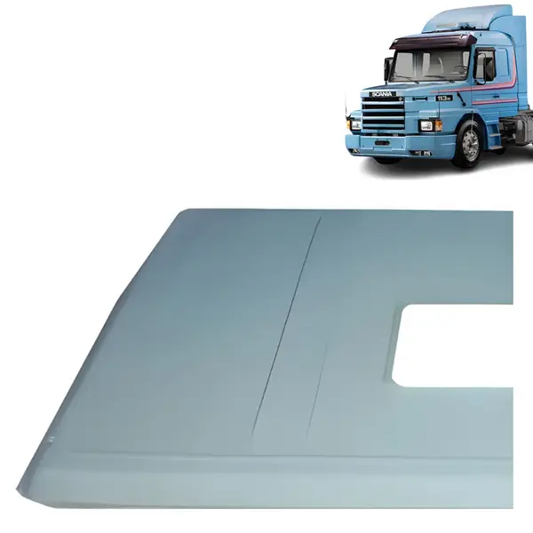 Folha Teto para Caminhão Scania T / R 112 / 113 / 142 / 143 / P93 Lado Direito