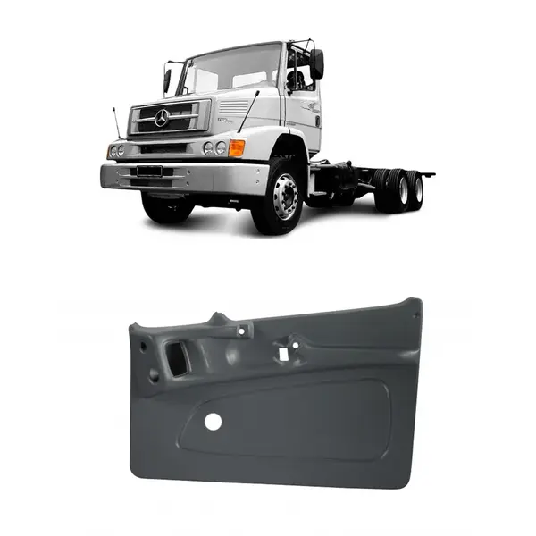 Forro Porta Caminhão MB 1620 1938 1720 Cinza L/d