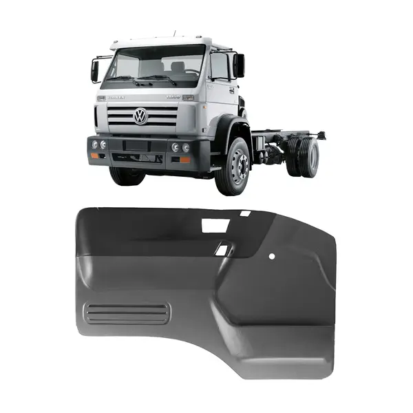 Forro Porta Caminhão VW Worker Titan a Partir 1999 Preto L/e