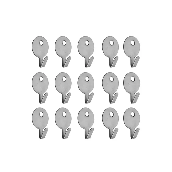 Gancho Cortina Universal Ferro ( 15 Peças )