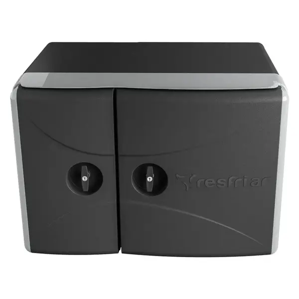 Geladeira para Caminhão Resfriar Completa 110 Litros 12v 24v – Side by Side