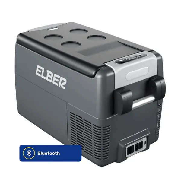 Geladeira Portátil para Caminhão Cabine Elber 29 Litros 12V 24V Bluetooth