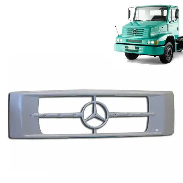 Grade Frontal Sem Frisos Cromados para Caminhão MB 1620 / 1938 LS