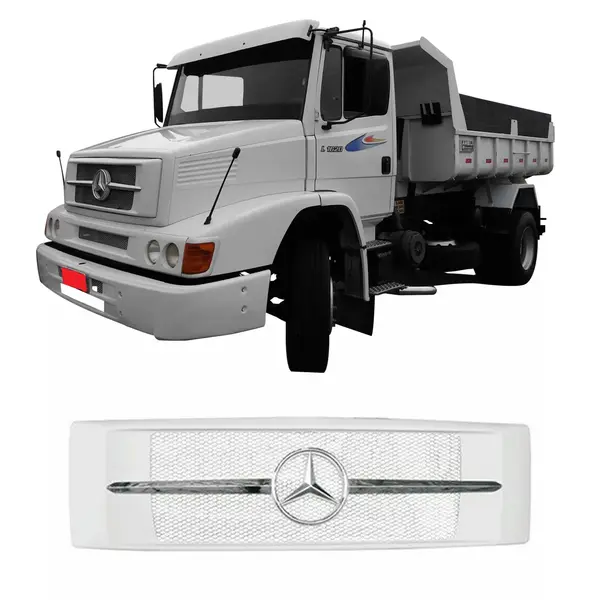 Grade Frontal Superior Caminhão MB 1620 1938 com Friso