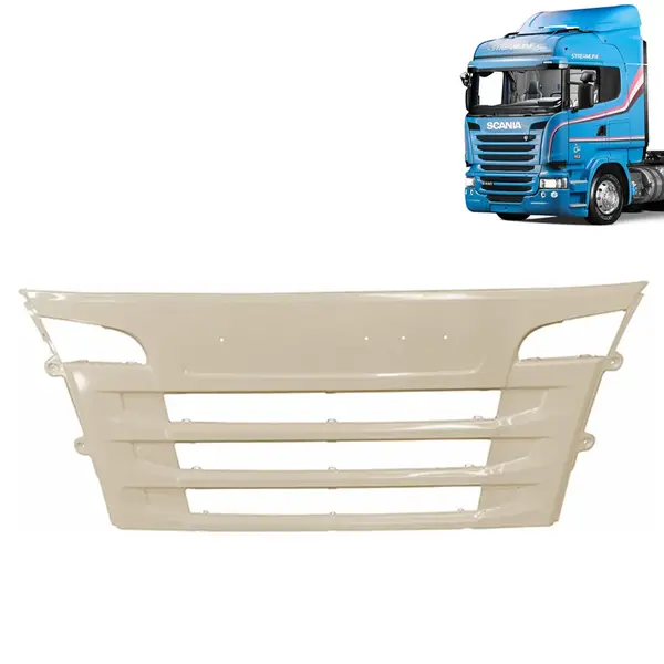 Grade Frontal Superior Sem Telas para Caminhão Scania G / R – S5 / S6