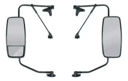Jogo Conjunto Espelho Retrovisor Compatível Caminhões Mercedes-benz Bicudos 1318 1620 1622 1720