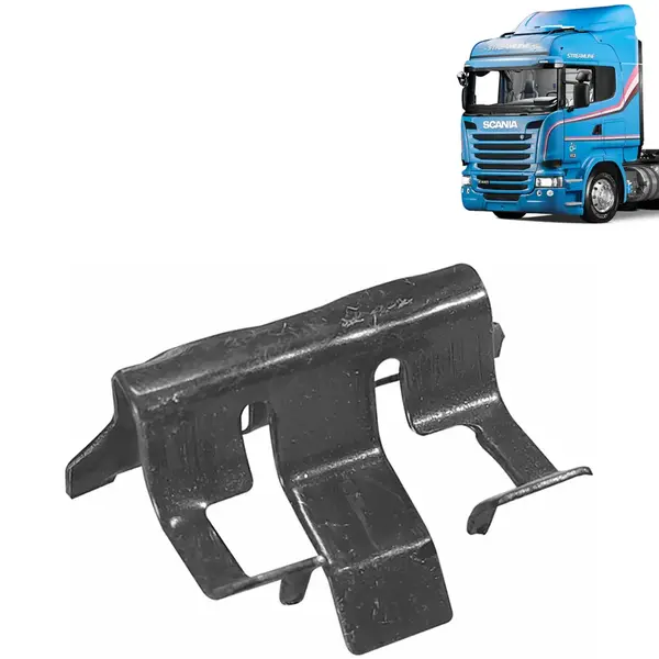 Kit 20 Grampos Metal Grade para Caminhão Scania P / G / R – S5 / S6 2010 á 2019