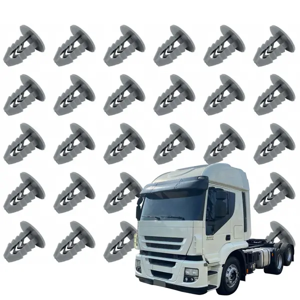 KIT 30 Presilha Forro Porta para IVECO Stralis Vertis Daily - Fixação Segura e Durável