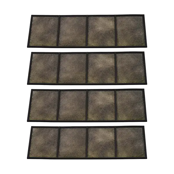 Kit 4 Filtros Scotch Brite Climatizador S5 Base Grande