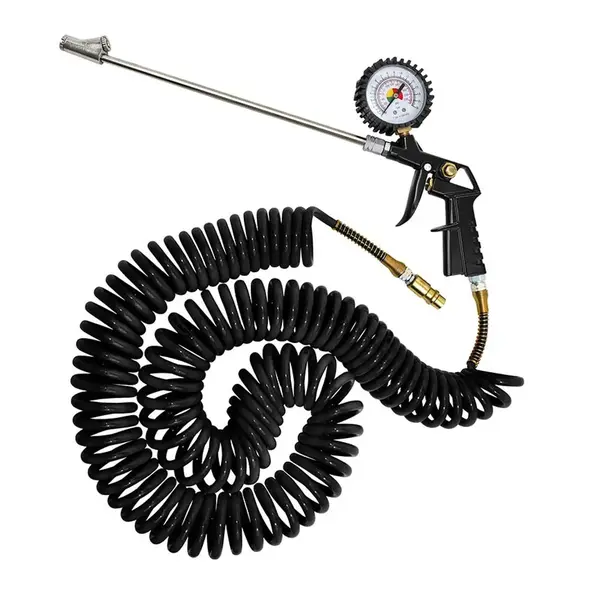 Kit Calibrador Completo 15 Metros com Manômetro e Pistola com Haste de Metal