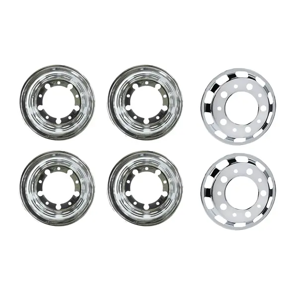 KIT Calota Caminhão Cavalo Truck Aro 22,5 Speedline S/cubo