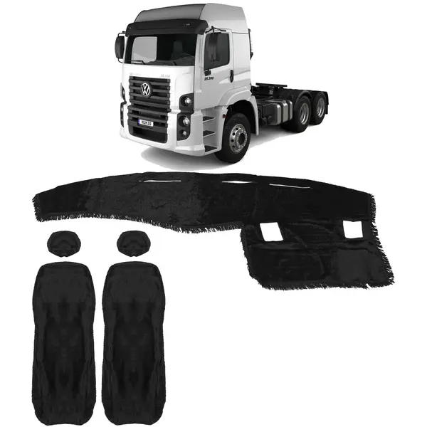 KIT Capa Banco Painel Chinil VW Constellation 2006 a 2020