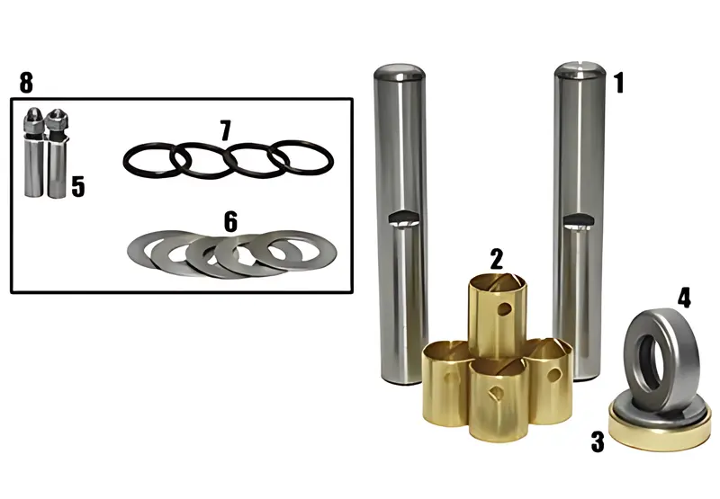 KIT Embuchamento 0.40 para MB Freio a Ar