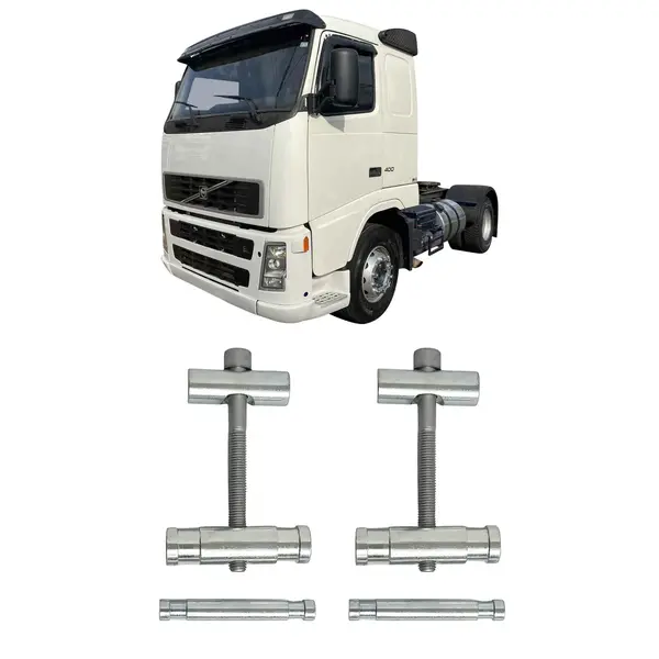 KIT Esticador Cinta Tanque Aluminio Caminhão Volvo FH NH Par
