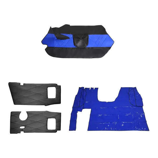 KIT Forro Capuz Tapete Torpedo Caminhão MB 1525 S/banco Veludo