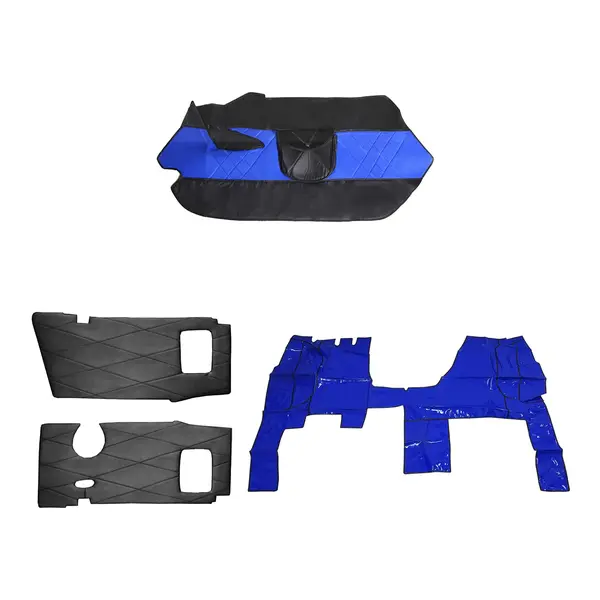 KIT Forro Capuz Tapete Torpedo Caminhão MB 1525 Veludo