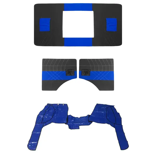 KIT Forro Porta Tapete Teto Caminhão MB 1519 Cab. Simples Veludo