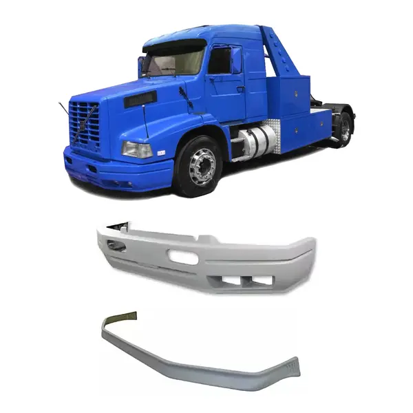 KIT Parachoque e Spoiler Saia Caminhão Volvo NL10 /12 /edc