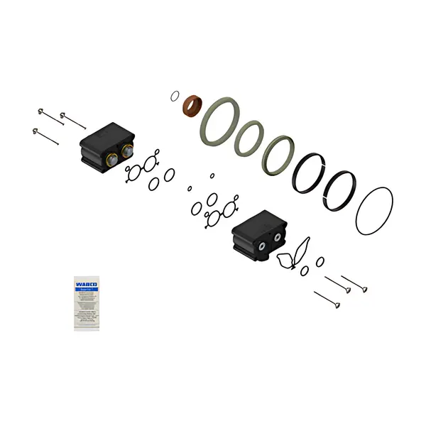 KIT Reparo Solenoide Cilindro 3 Posicoes MB