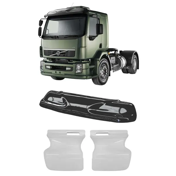 Kit Tapa Sol E Tampa Estribo Caminhão Volvo VM 2006 A 2017
