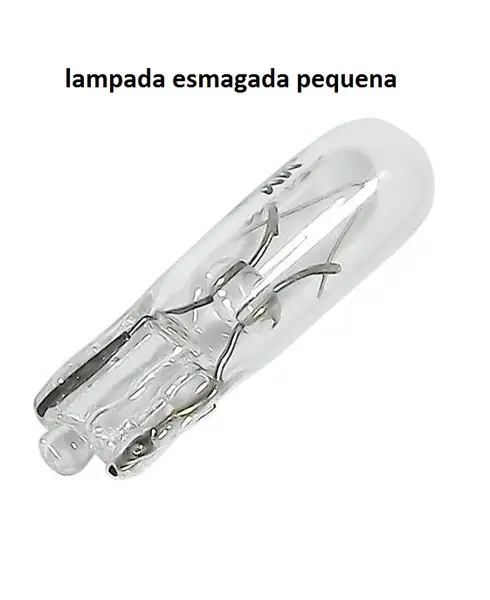 Lampada 12V Esmagada Pequena 74