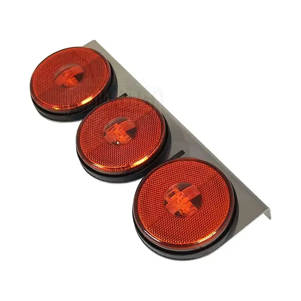 Lanterna 3 marias em led com suporte Inox Bivolt