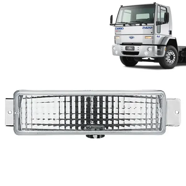 Lanterna Dianteira Pisca Cristal para Caminhão Ford Cargo até 2010 Lado Direito