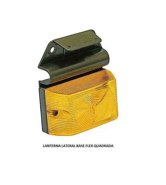 Lanterna Lateral Base Flex Quadrada