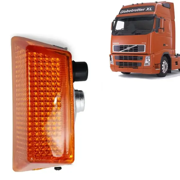 Lanterna Lateral Dianteira Pisca para Caminhão Volvo FH Chinês 2005 á 2010 Lado Direito